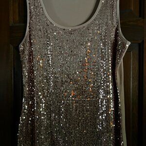 Womens sequined blouse